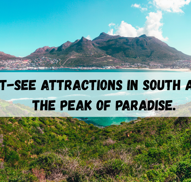 Must-see Attractions in South Africa, The Peak of Paradise.