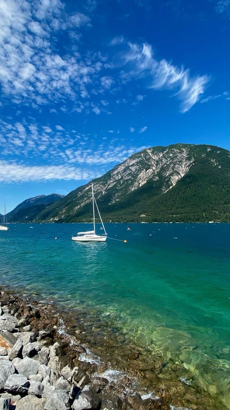 Beaches in Austria featuring beautiful lake beaches and recreational spots..Austria's Beach