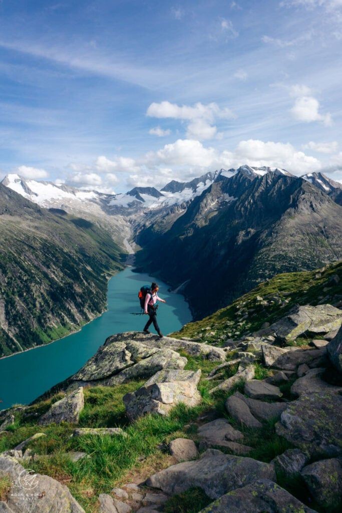 Hiking in Austrian Alps