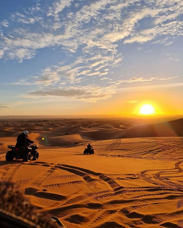 Quad Biking in the Desert