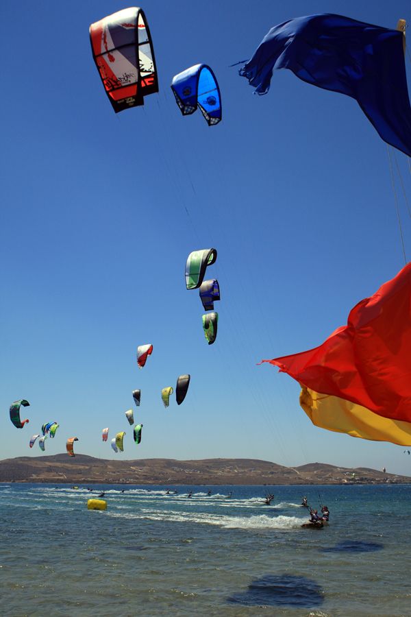 Windsurfing and Kitesurfing in Greece