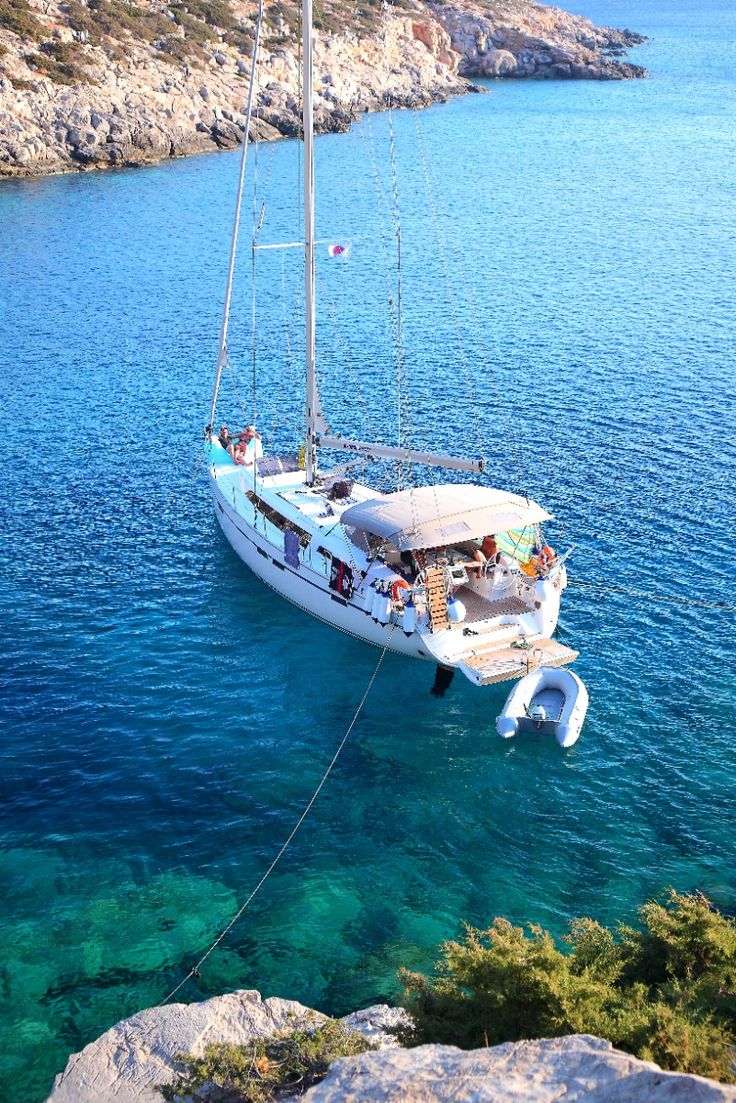 Sailing Along the Greek Coastline